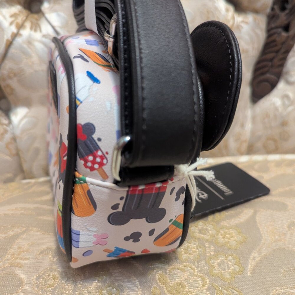 Disney Mickey Fab 5 Popsicle Loungefly Purse with Ears - Picture 4 of 5